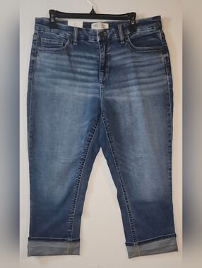BKE gabby Curvy High Rise Fit Cropped Jeans NWT Size 30